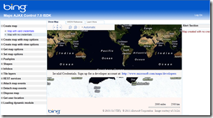 Bing Maps AJAX 7 Control iSDK