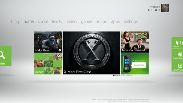 Xbox 360 Dashboard Update