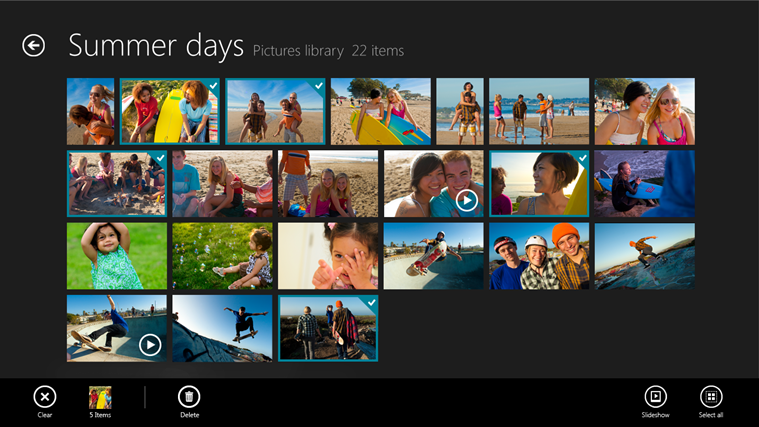 Screenshots of new Windows 8 Photos app revealed - LiveSide.net