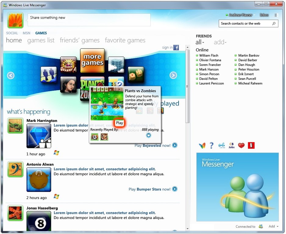 Windows Live Messenger. Windows Live games. Windows Live Messenger 2011. Msn Messenger games. Msn com games