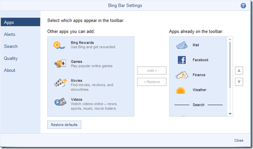 bing-bar-settings