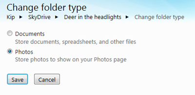 skydrive folder