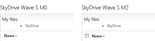 SkyDrive Multiple File Select