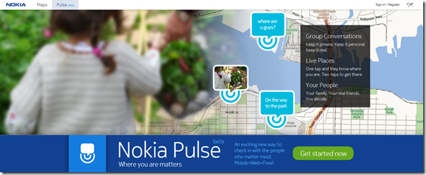 Nokia Pulse Web