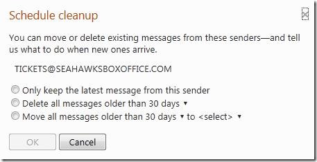Schedule Cleanup