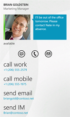 contoso lync