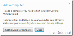 SkyDrive - App for Windows
