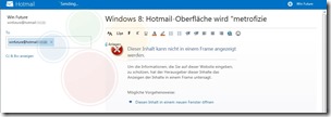 Hotmail Metro - Send Email
